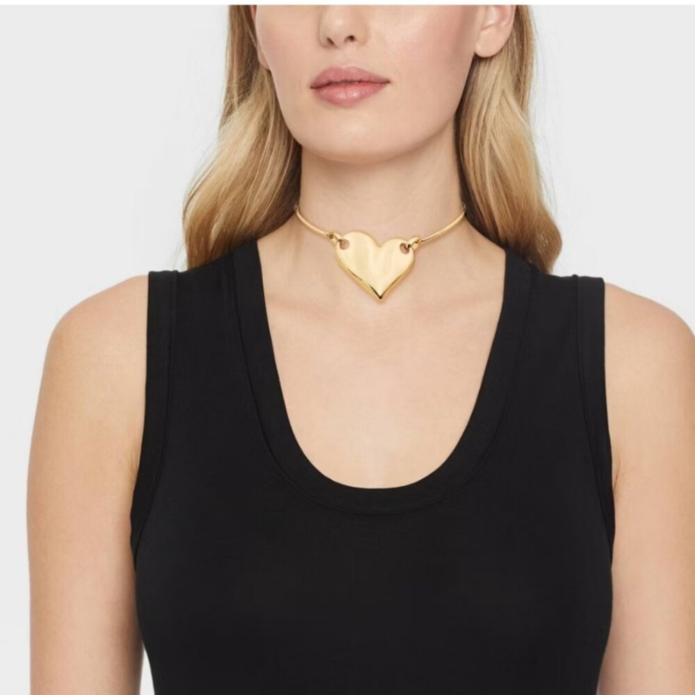 Gold Heart Necklace